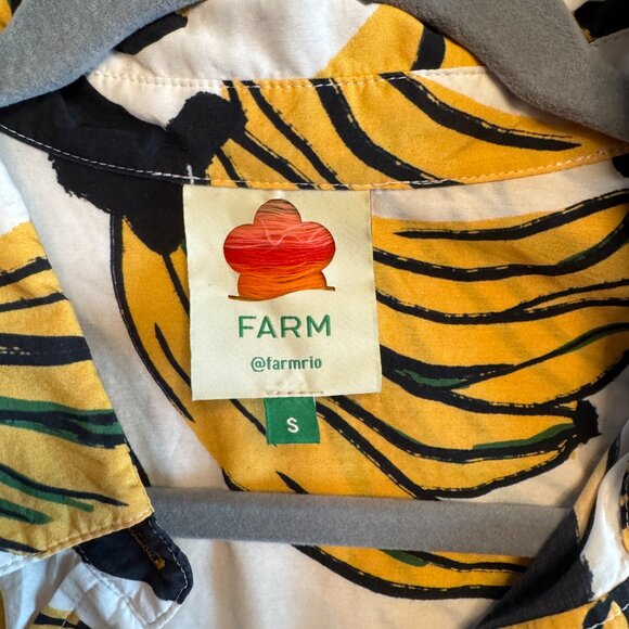 Farm Rio Banana Jumpsuit Sz. S - Picture 5 of 6